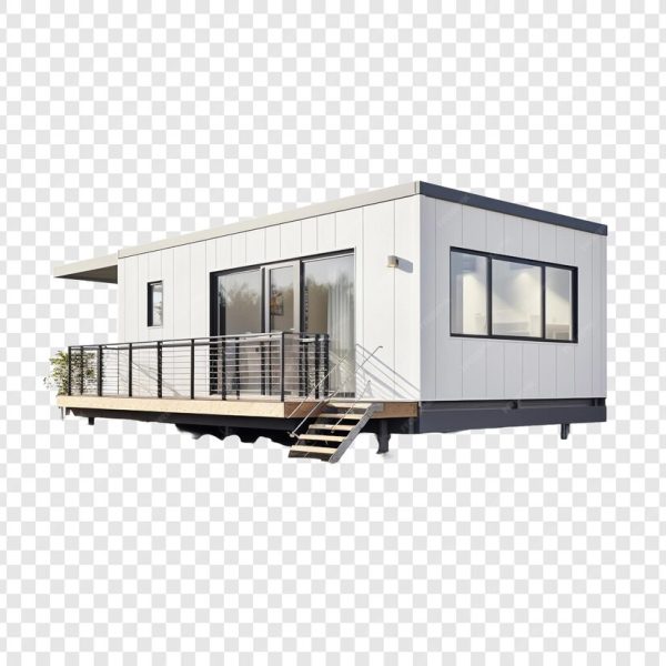 prefabricated-house-isolated-transparent-background 1